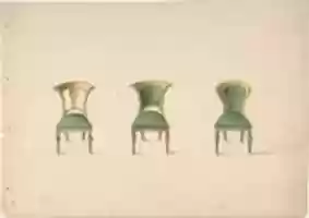 Free download Design for Three Chairs with Green Upholstery free photo or picture to be edited with GIMP online image editor