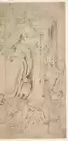 Free download Design of a Cartouche in Half Decorated Frame with Statues and Volutes. free photo or picture to be edited with GIMP online image editor
