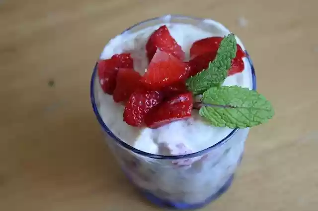 Free download Dessert Strawberry Cake -  free photo or picture to be edited with GIMP online image editor