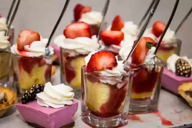 Free download Dessert Strawberry Strawberries -  free photo or picture to be edited with GIMP online image editor