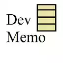 DevMemo  screen for extension Chrome web store in OffiDocs Chromium