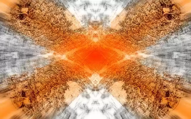 Free download Digital Abstract Orange -  free illustration to be edited with GIMP free online image editor