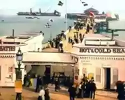 Free download Digital Oil Painting of Clacton-on-Sea free photo or picture to be edited with GIMP online image editor