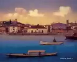 Free download Digital Pastel Drawing of Desenzano del Garda free photo or picture to be edited with GIMP online image editor