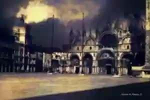 Free download Digital Pastel Drawing of the Piazza San Marco free photo or picture to be edited with GIMP online image editor