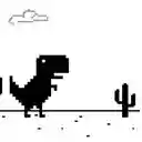 Dino Game Jump and dodge obstacles in this classic endless runner!  screen for extension Chrome web store in OffiDocs Chromium