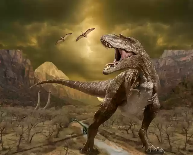 Free download dinosaurs fossils sci fi mountains free picture to be edited with GIMP free online image editor