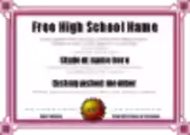 Free download Diploma ref. 02 Microsoft Word, Excel or Powerpoint template free to be edited with LibreOffice online or OpenOffice Desktop online