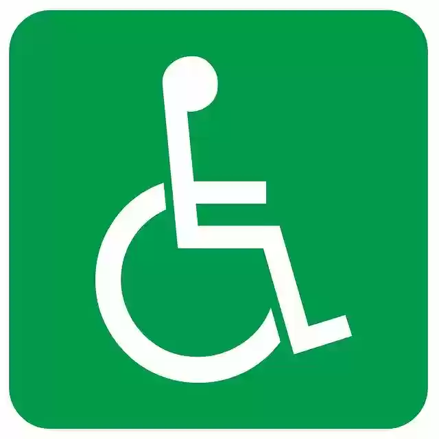 Free download Disabled Sign Wheelchair -  free illustration to be edited with GIMP free online image editor