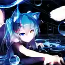 DJ Fluffy Anime Catgirl 1366x768  screen for extension Chrome web store in OffiDocs Chromium