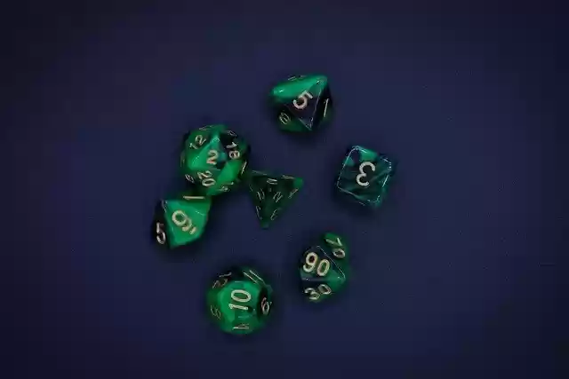 Free download dnd d20 dice game fantasy numbers free picture to be edited with GIMP free online image editor