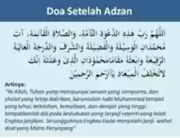 Free download Doa Setelah Adzan free photo or picture to be edited with GIMP online image editor