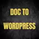 Doc to Wordpress  screen for extension Chrome web store in OffiDocs Chromium