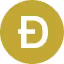 Dogecoin DOGE Price Ticker  screen for extension Chrome web store in OffiDocs Chromium