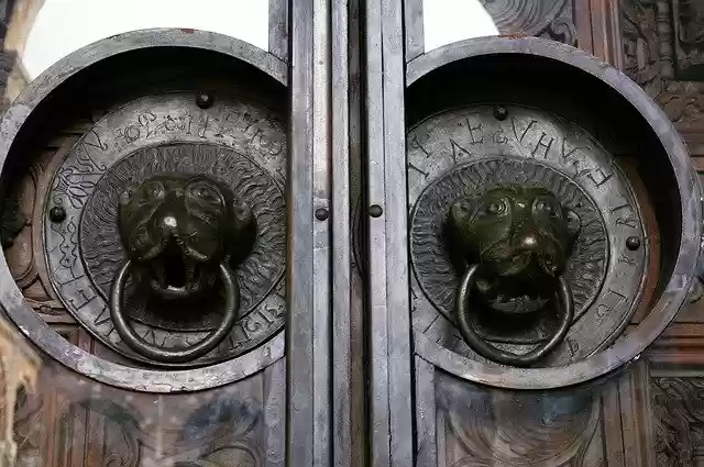 Free download Door Push Old -  free photo or picture to be edited with GIMP online image editor
