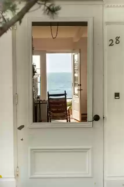 Free download door window water bay ocean house free picture to be edited with GIMP free online image editor