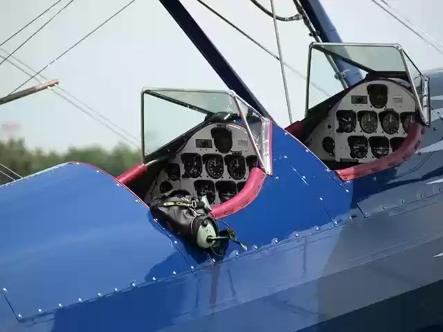 Free download Double Decker Boeing Stearman -  free photo or picture to be edited with GIMP online image editor