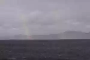 Free download Double Rainbow over Beagle Channel free photo or picture to be edited with GIMP online image editor