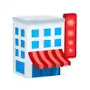 DownThemAll!  screen for extension Chrome web store in OffiDocs Chromium