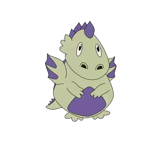 Free download Dragon Transparent ChildrenS -  free illustration to be edited with GIMP free online image editor