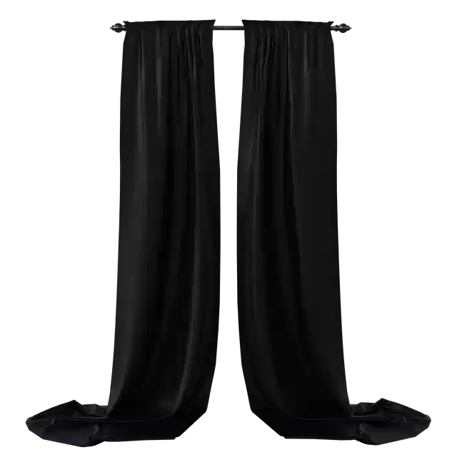 Libreng download Drapes Curtains Black libreng ilustrasyon na ie-edit gamit ang GIMP online image editor