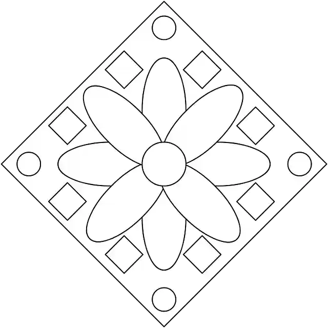 Free download Drawing Coloring Flower -  free illustration to be edited with GIMP free online image editor