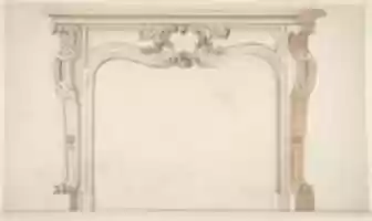 Free download Drawing for a Chimney-piece free photo or picture to be edited with GIMP online image editor