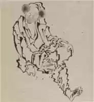 Free download Drawing of Man Seated with Left Leg Resting over Right Knee free photo or picture to be edited with GIMP online image editor