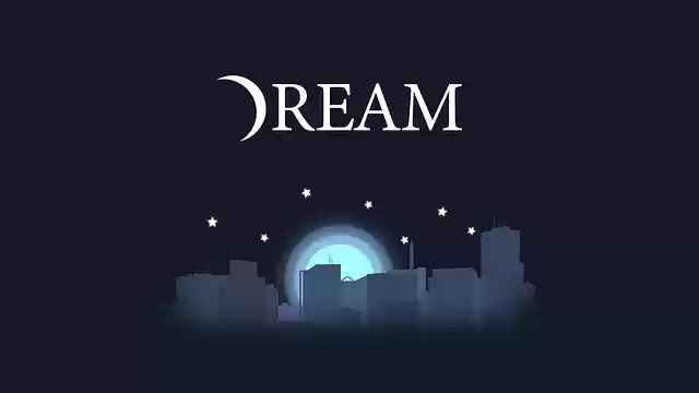 Free download Dream Logo Night Sky -  free illustration to be edited with GIMP free online image editor