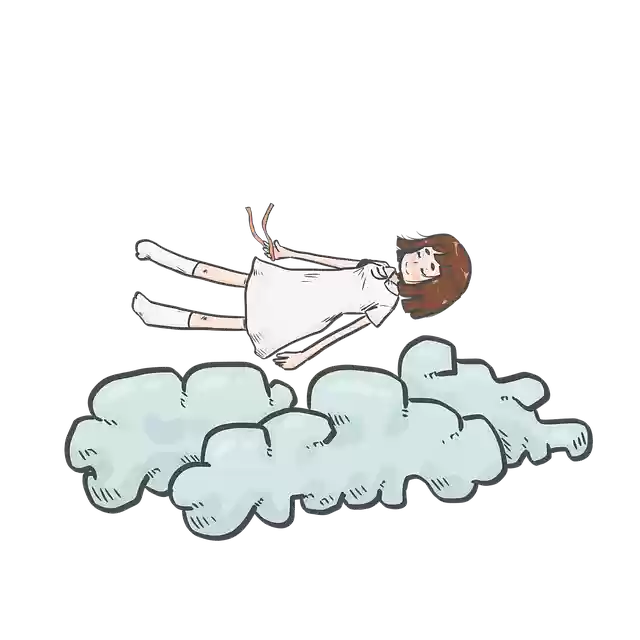 免费下载 Dream Sleep Girl - 使用 GIMP 免费在线图像编辑器编辑的免费插图