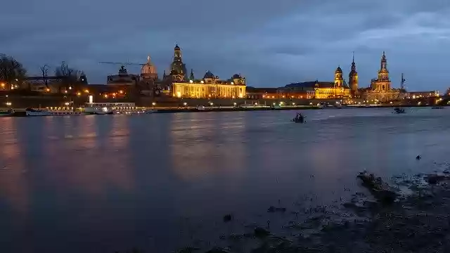 Free download Dresden Elbe River -  free photo or picture to be edited with GIMP online image editor