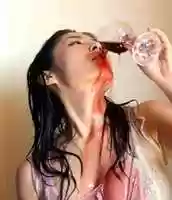 Free download Drinking Woman free photo or picture to be edited with GIMP online image editor