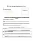 Free download Driving License Application Form DOC, XLS or PPT template free to be edited with LibreOffice online or OpenOffice Desktop online