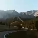 Drone Photography of an Open Road in the Dolomite Mountain  screen for extension Chrome web store in OffiDocs Chromium