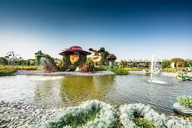 Free download dubai miracle garden floral uae free picture to be edited with GIMP free online image editor