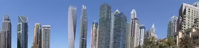 Free download Dubai Skyline Marina -  free free photo or picture to be edited with GIMP online image editor