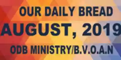 Free download DVLV OUR DAILY BREAD-AUGUST, 2019-ODBMINISTRY free photo or picture to be edited with GIMP online image editor