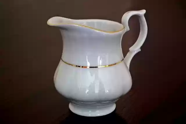 Free download Dzbanuszek White Porcelain -  free free photo or picture to be edited with GIMP online image editor