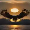 Eagle flapping its wings wallpaper  screen for extension Chrome web store in OffiDocs Chromium