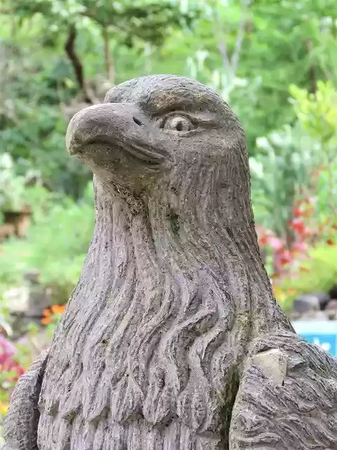 Free download Eagle Statue Stone Sculpture -  free photo or picture to be edited with GIMP online image editor