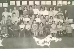 Free download Early 1950s Dave Leonard First Row Far Left free photo or picture to be edited with GIMP online image editor