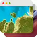 Earth View from Google Earth  screen for extension Chrome web store in OffiDocs Chromium