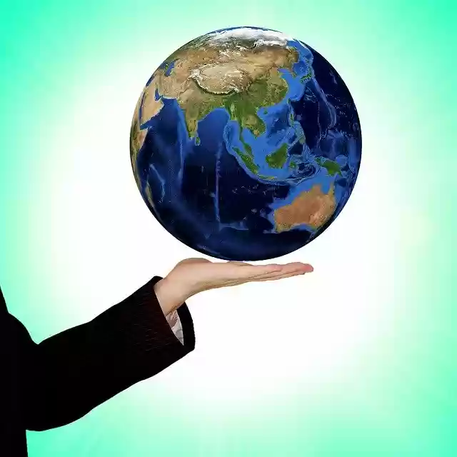 Free download Earth World Hand -  free illustration to be edited with GIMP free online image editor