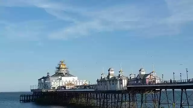 Free download Eastbourne Seaside Pier -  free photo or picture to be edited with GIMP online image editor