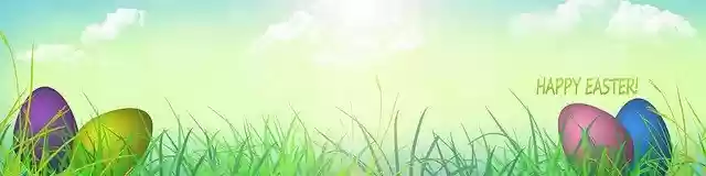 Free download Easter Background Illustrated -  free illustration to be edited with GIMP free online image editor