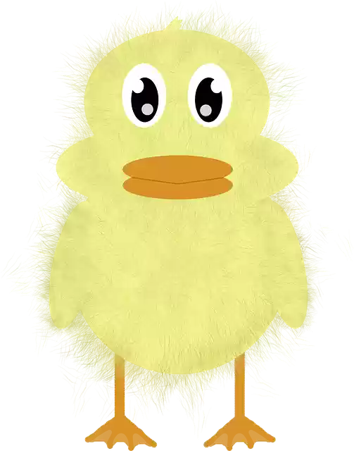 Free download Easter Chick Peep -  free illustration to be edited with GIMP free online image editor