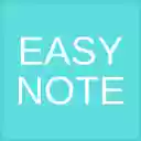 EasyNote  screen for extension Chrome web store in OffiDocs Chromium