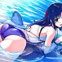 Ecchi anime Swimsuit theme 1920x1080  screen for extension Chrome web store in OffiDocs Chromium