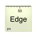 Edge: The Web Ruler  screen for extension Chrome web store in OffiDocs Chromium