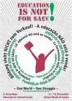 Free download Education Is NOT For Sale - Poster free photo or picture to be edited with GIMP online image editor